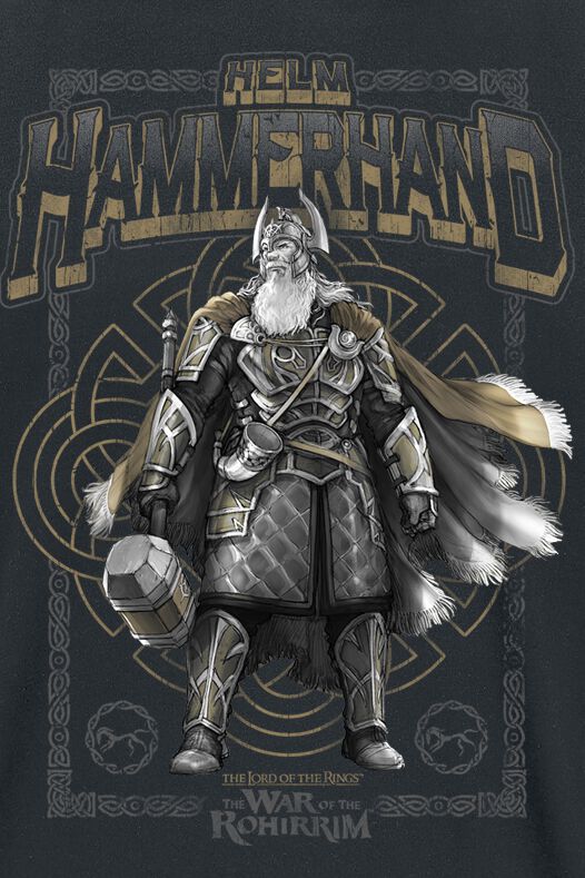 The War of the Rohirrim Helm Hammerhand Il Signore Degli