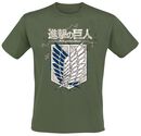 Crew Logo, Attack On Titan, T-Shirt