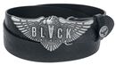Embossing Leather Belt, Black Premium by EMP, Cintura