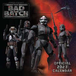 Bad Batch - 2023 wall calendar, Star Wars, Calendario da parete