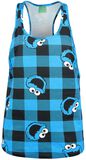 Cookie Monster Checkered, Sesame Street, Top