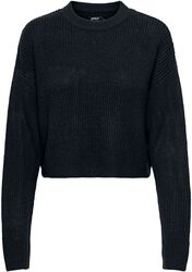 Malavi LS cropped knitted jumper, Only, Maglione
