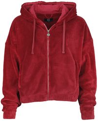 Fluffy hoodie, RED by EMP, Felpa jogging