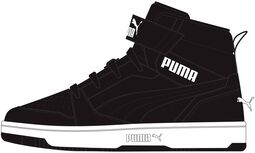 Puma Rebound V6 Mid WTR AC+ PS, Puma, Sneakers ragazzi