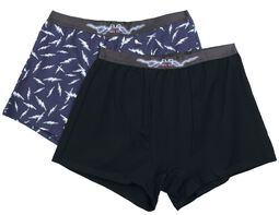 Double pack of boxers with retro print, EMP Stage Collection, Set di boxer