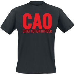 CAO logo, Chief Action Officer, T-Shirt