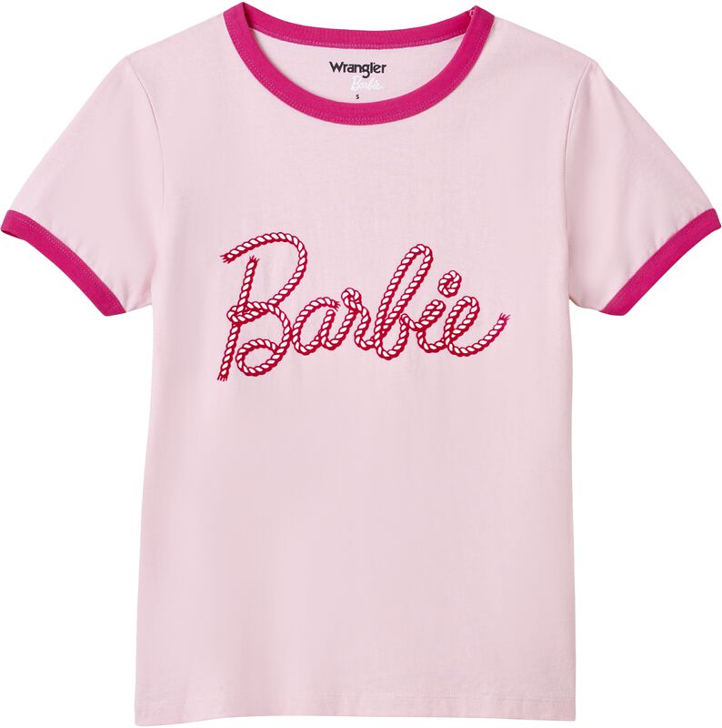 Barbie slim ringer T-shirt