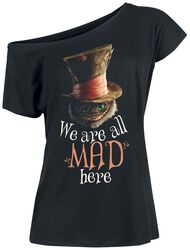 We Are All Mad Here, Alice in Wonderland, T-Shirt