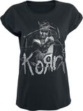 Cracked Glass, Korn, T-Shirt