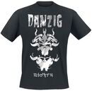 Metallic Logo, Danzig, T-Shirt