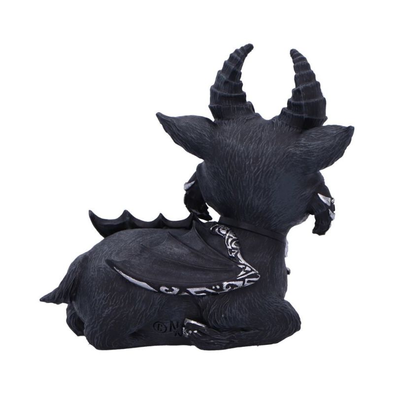 Nemesis Now Statuetta Chopalot Sir – 16 Cm, Resina Dipinta A Mano, Colore Argento