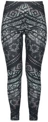Leggings with Accent Pattern, RED by EMP, Leggings
