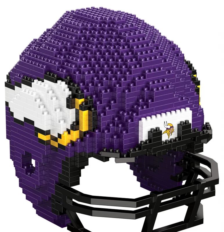 Minnesota Vikings - 3D BRXLZ - Replica helmet