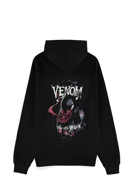 Marvel - Felpa Con Cappuccio E Zip Per Donna, Spiderman, Grafica Fronte/retro, Tasche, Cotone Morbido - 2