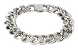 Curb chain bracelet, etNox hard and heavy, Braccialetto