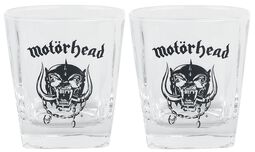 Whiskey Glass Set, Motörhead, Bicchiere whiskey