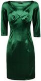 Emerald Velvet Dress, H&R London, Abito media lunghezza