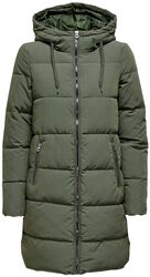 Dolly Long Puffer Coat, Only, Cappotti