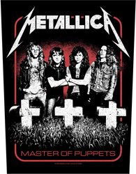 Master Of Puppets Band, Metallica, Toppa schiena