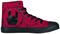 Red Sneakers with Rockhand Print
