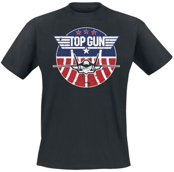 Next TOP GUN MAVERICK T-SHIRT - T-shirt con stampa - khaki green/cachi Next TOP GUN MAVERICK T-SHIRT - T-shirt con stampa - khaki green/cachi