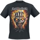 Eddie Exploding Head, Iron Maiden, T-Shirt