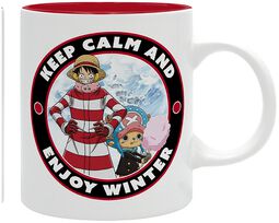 Keep calm and play games, One Piece, Tazza