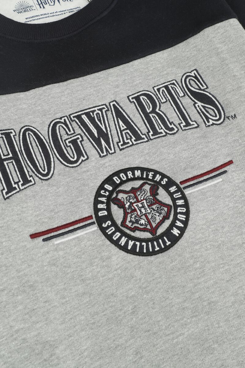 Felpa Con Cappuccio Harry Potter Hogwarts Line Art Per Bambini E Adulti - Felpa Unisex Con Stampa Del Castello Di Hogwarts, Ufficiale Warner Brothers
