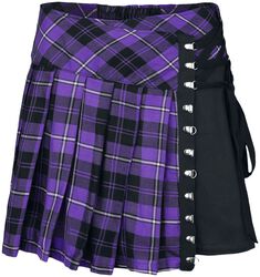 Hybrid skirt, Chemical Black, Minigonna