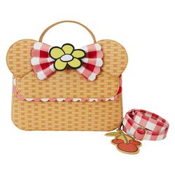 Loungefly - Minnie Picnic Basket, Mickey Mouse, Borsetta