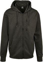 Taped tech fleece full-zip hoodie, Southpole, Felpa jogging