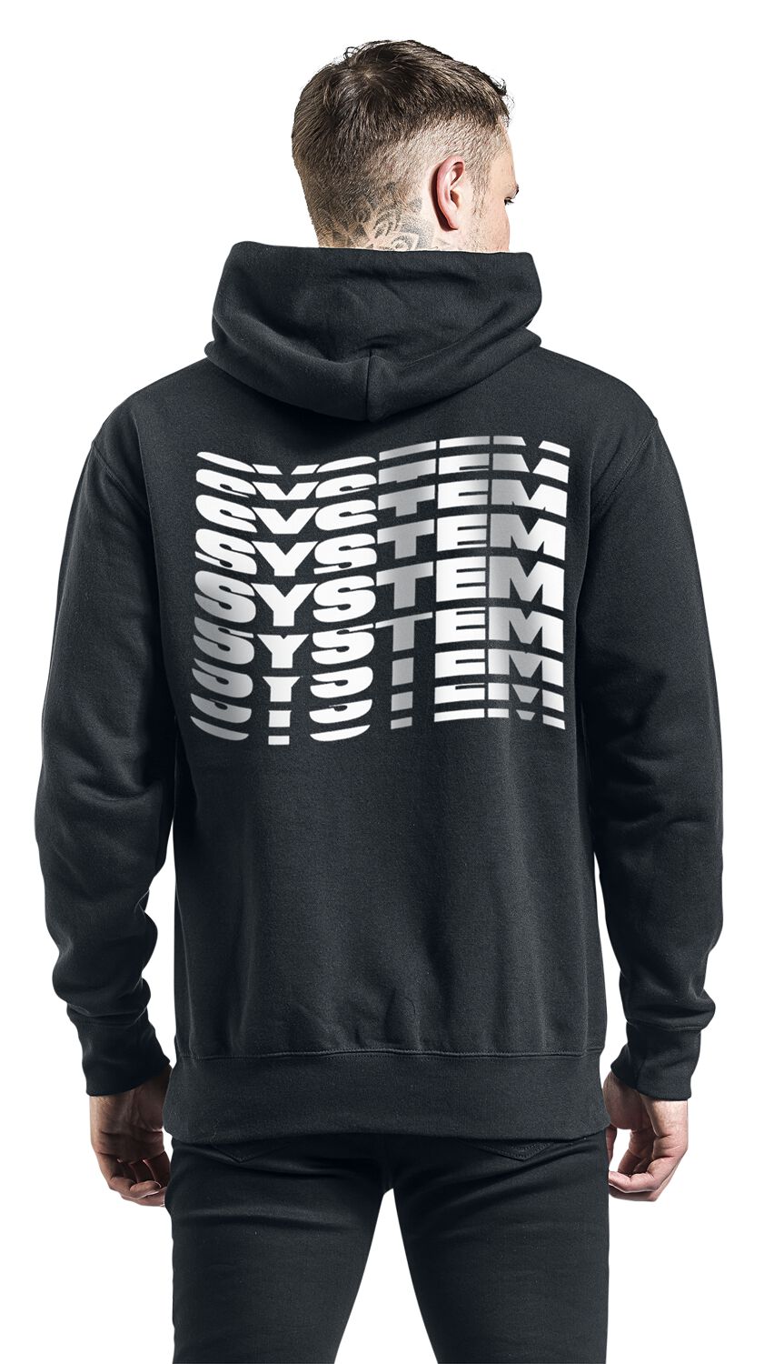 Maglia Maniche Lunghe System Of A Down – 'Mesmerizing Waves', Uomo, Nero, Taglia Regular, EMP Official Merch