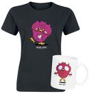 T-shirt + Mug Before & After Coffee, Animaletti, T-Shirt
