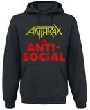 Anti-Social, Anthrax, Felpa con cappuccio