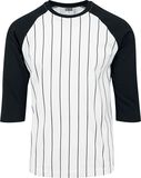 Contrast 3/4 Sleeve Baseball Tee, Urban Classics, T-Shirt