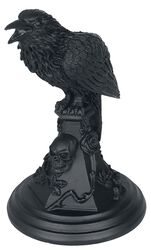 Black Raven candleholder, Alchemy England, Portacandele