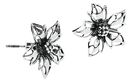 Wild Flower, etNox, Set di orecchini