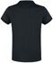 Black Polo Shirt with Embroidery