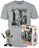 The Mandalorian - IG-11 with the Child - POP! & Tee, Star Wars, Funko Pop!