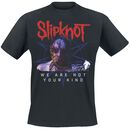 We Are Not Your Kind - Bold Letters, Slipknot, T-Shirt