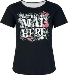 3stylercollection T-Shirt Uomo Bianca Alice nel Paese delle Meraviglie vs Cinema 3stylercollection T-Shirt Uomo Bianca Alice nel Paese delle Meraviglie vs Cinema