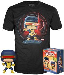 80th - First Appearance - Cyclops - POP! & Tee, Marvel, Funko Pop!