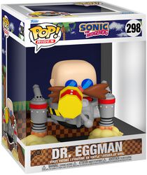 Dr. Eggman (Pop! Ride) Vinyl Figure 298, Sonic The Hedgehog, Funko Pop!