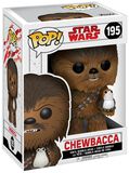 Episode 8 - The Last Jedi - Chewbacca with Porg Vinyl Bobble Head 195, Star Wars, Funko Pop!