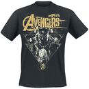 Infinity War - Golden Splatter, Avengers, T-Shirt