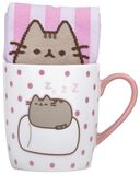 Marshmallow - Mug With Socks, Pusheen, Tazza