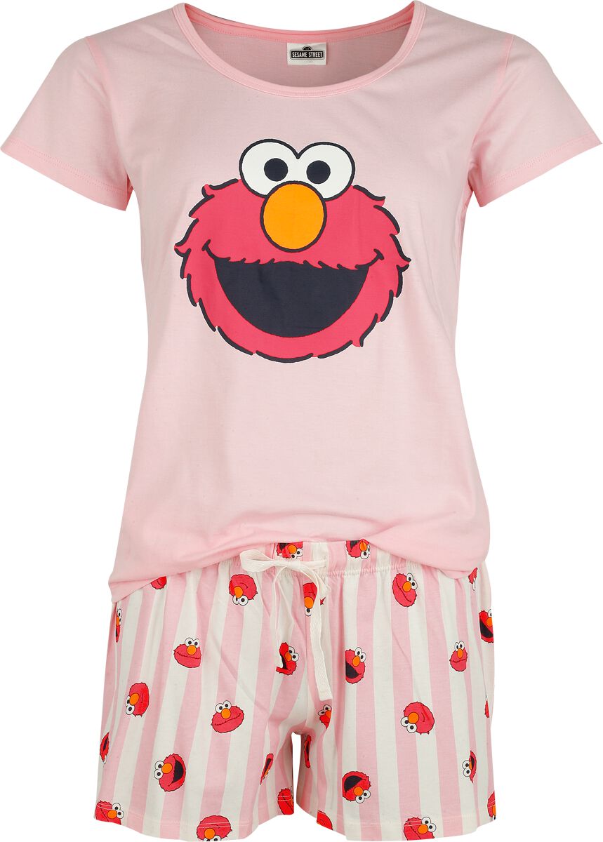 Pigiama Intero Donna Sesame Street, Tuta Con Cappuccio E Cerniera, Morbido 100% Poliestere