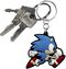 Sonic Sega Sonic Run x4 - Keyring