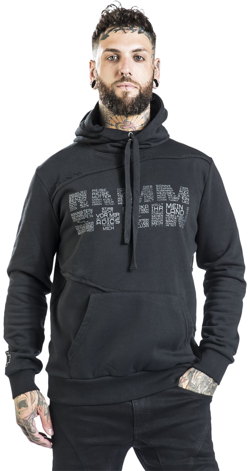 Werk Rammstein Felpa con cappuccio EMP