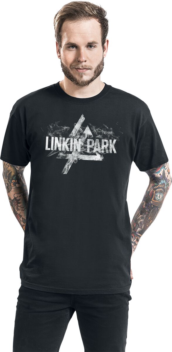 T-Shirt Uomo Linkin Park 'From Zero Block' | Nero, Regular Fit | Maglia Ufficiale Della Band - 6